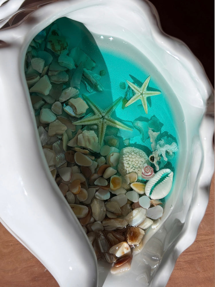 Large Conch Shell - By the Beach