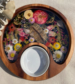 Chip & Dip Tray ~ Black