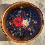 “Odette” Rustic Deep Floral Tray - 50cm
