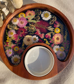 Chip & Dip Tray ~ Black