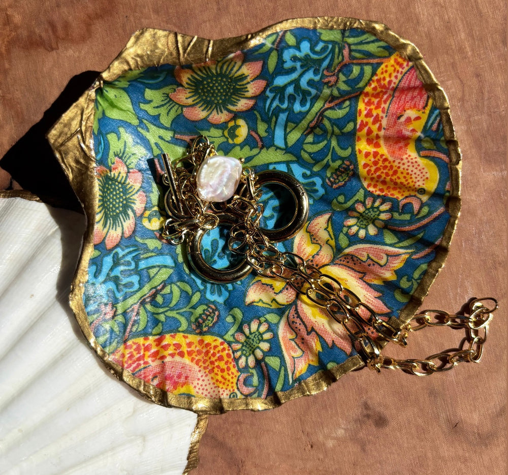 Sea Scallop Shell Trinket Dish (LARGE) - Morris