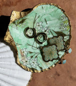 Sea Scallop Shell Trinket Dish (LARGE) - Water Lily