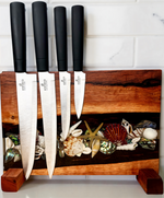 Magnetic Knife Block ~ Shells Jarrah 300mm x 220mm