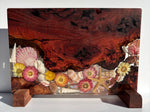Magnetic Knife Block ~ Native Western Red Burl 300mm x 220mm