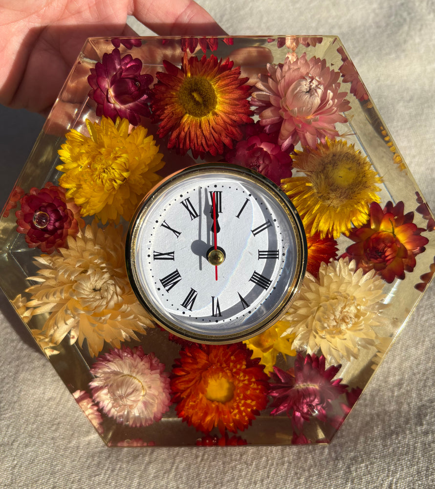 Hex Desk Clock