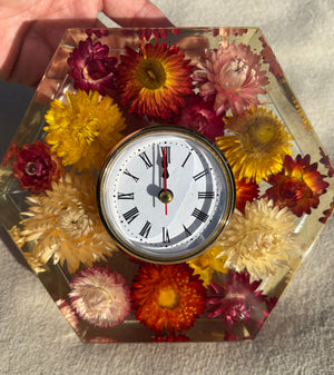 Hex Desk Clock