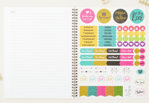 Z Planner Purple Pink Small 21.6cm x 14cm