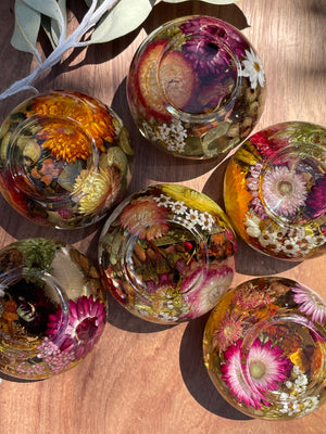 “”PRE ORDER ~ Native Tea Light Holder 10cm